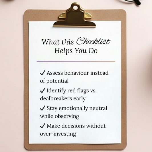 Self-Led Woman: Dating Safety Checklist