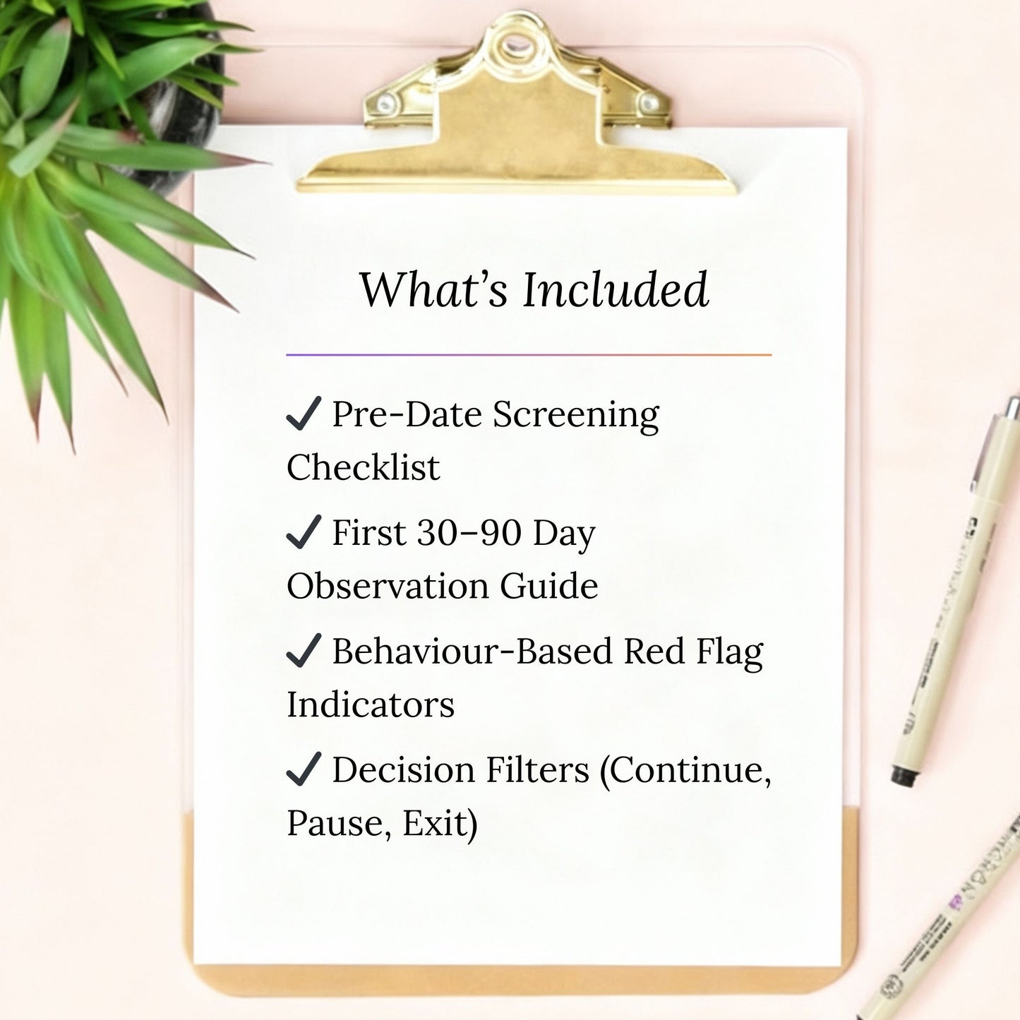 Self-Led Woman: Dating Safety Checklist