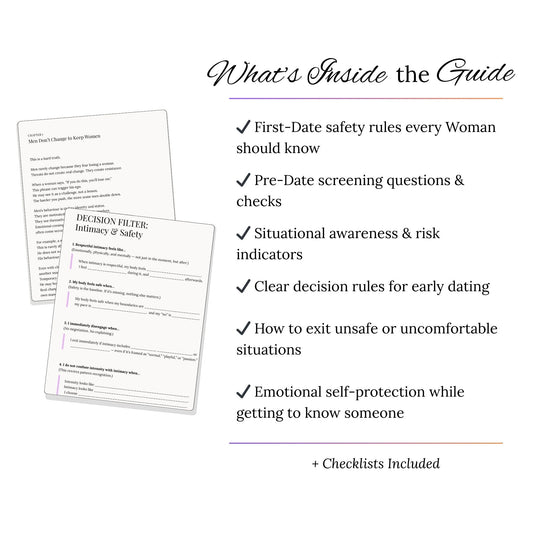 The Self-Led Dating Safety