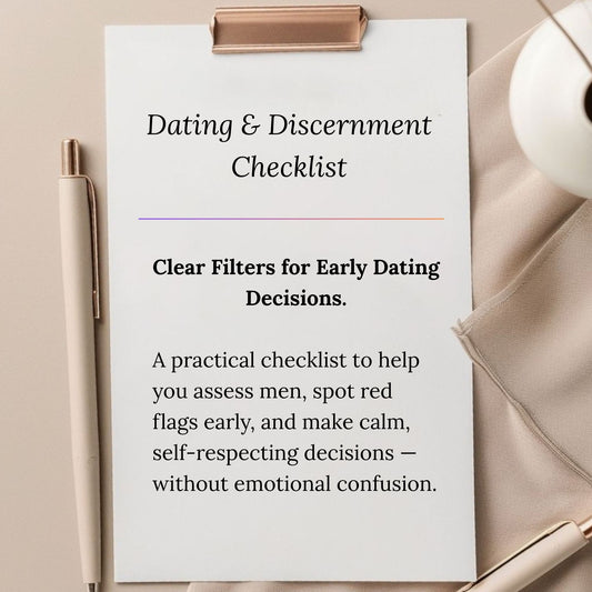 Dating & Discernment Checklist